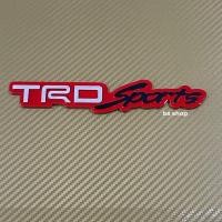 ราคา โลโก้ * TRD sports สีแดง งานอลูมิเนียม ขนาด* 3 x 18 cm ราคาต่อชิ้น (4188119428)