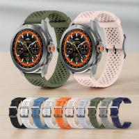 ราคา สายซิลิโคนนุ่มทดแทนอย่างเป็นทางการสําหรับ Xiaomi Watch S4/S1 และ Samsung Gear S3 ขนาด 22 มม. (46858383753)