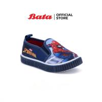 ราคา Bata บาจา ยี่ห้อ Marvel รองเท้าผ้าใบแบบสวม ลายสไปร์เดอร์แมน สำหรับเด็กผู้ชาย รุ่น Spiderman สีฟ้า 1599990 (12293942730)