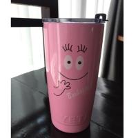 ราคา แก้ว YETI 20oz แก้วเก็บความเย็น barbapapa (685183505)