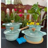 ราคา ECORAMIC กระถางก้นแม่เหล็กแบบไม่ติดเทอร์ควอยซ์ ขนาด 16-18-22 CM (44511316508)