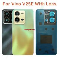 ราคา Ebesty-สําหรับVivo V25Eแบตเตอรี่ประตูด้านหลังด้านหลังสําหรับVivo V25e V2201 แบตเตอรี่อะไหล่เปลี่ยนประตูพร้อมเลนส์กล้อง (22861348684)