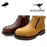 ราคา NEW KANGAROO SAFETY SHOES/แฟชั่นไลฟ์สไตล์/ซิปคู่/เซฟตี้กะสุท KANGAROO 9933 (51660036224)