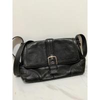 ราคา coach crossbody สีดำ มือสอง ของแท้ ขนาด 10 นิ้ว (22885772897)
