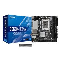 ราคา MAINBOARD (เมนบอร์ด) 1700 ASROCK B660M-ITX/AX WIFI (DDR4) [Mini-ITX] ประกันศูนย์ไทย พร้อมส่ง (42202081790)