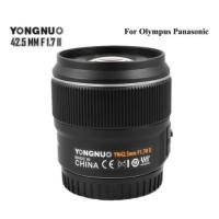 ราคา มาใหม่ ! YONGNUO YN 42.5mm F1.7M II (42.5 F1.7 STM AF/MF FTM) เลนส์ออโต้โฟกัส สำหรับกล้อง Olympus Panasonic **พร้อมส่ง (12777984656)
