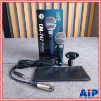 ราคา CEFLAR CM-747 ไมค์ ไมโครโฟนไดนามิค ไมค์สาย ไมโครโฟน Dynamic Microphone Ceflar รุ่น CM 747 CM747 เอไอ-ไพศาล (24114608303)