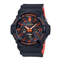 ราคา Casio G-Shock นาฬิกาข้อมือผู้ชาย สายเรซิ่น รุ่น GAS-100,GAS-100BR,GAS-100BR-1,GAS-100BR-1A - สีดำ (1689909096)
