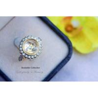 ราคา แหวนกังหันแชกงหมิวประดับเพชร CZ แท้ กังหันนำโชค (2715955964)