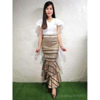 ราคา กระโปรงลายไทยย ทรงหางปลา (1825668890)