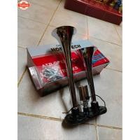 ราคา PAN แตรด่วน แตรลมสามช่า 2ปากใช้ไฟทั้ง 12V และ 24 v ใช้กัถังลมใส่รถได้ทุกรุ่น (43467894369)