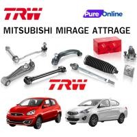 ราคา TRW ชุดช่วงล่าง MITSUBISHI MIRAGE ATTRAGE มิราจ แอททราจ ปี 12-19 ลูกหมากกันโคลง ลูกหมากคันชัก ลูกหมากแร็ค (29616733907)