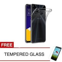 ราคา เคสสําหรับ Asus ZenFone 5 2018 / ZE620KL - ใส + ฟรีกระจกนิรภัย - เคสนิ่มบางเฉียบ (43153763064)