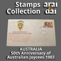 ราคา AUSTRALIA STAMPS - 50th Anniversary of Australian Jaycees 1983-FDC (28112681361)