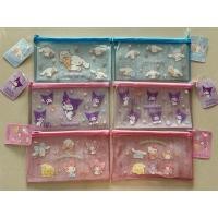 ราคา พร้อมส่ง กระเป๋าใส่ดินสอ กระเป๋าใส่ของ ลิขสิทธิ์แท้ 100% ซานริโอ้ Sanrio นำเข้าจากญี่ปุ่น ไดโซะญี่ปุ่น daiso (45454023789)