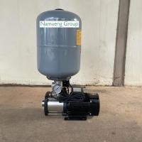 ราคา ปั๊มหอยโข่งไฟฟ้าอัตโนมัติแรงดันสูง 5 ใบพัด บรูโก้ Bruco- BM5-1000 ขนาด 1.33HP ไฟ220V พร้อมถังแรงดัน 24 ลิตร (18762536148)