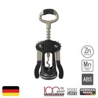 ราคา ที่เปิดขวดไวน์แบบปีก รุ่นใหญ่สีดำ FACKELMANN Big Wing Corkscrew Wine Opener – Black 4008033494434 (11237380483)