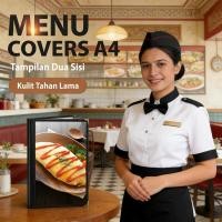 ราคา ก4หนังร้านอาหารเมนูหนังสือสีดําปก4หน้าเมนูปกก4เมนูป้องกัน (52160976184)