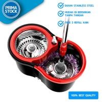 ราคา SPINMOP FLOOR MOP + SUPER SPIN MOP ROTATING BUCKET (41855730388)