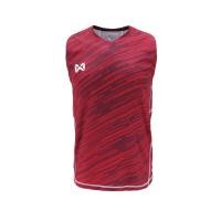 ราคา WARRIX เสื้อวิ่งแขนกุด WA-1607-แดง-RR (1625506987)