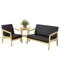 ราคา Evergreen Furniture โซฟาไม้ โซฟาไม้ยางพารา นอร์ดิก มินิมอล พร้อมเบาะ 1/2/3 ที่นั่ง รหัส S-M (27263473825)