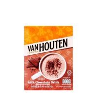 ราคา ❤️ไม่แท้คืนเงิน❤️Van Houten Milk Chocolate Drink 140g.เครื่องดื่มช็อกโกแลต (1 กล่อง มี 5 ซอง ) (43254635423)