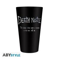 ราคา ABYStyle [ลิขสิทธิ์แท้ พร้อมส่ง] แก้วน้ำ แก้วน้ำอนิเมะ เดธ โน๊ต Death Note Verre XXL (18892254252)