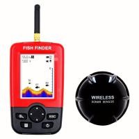 ราคา Sonar Fish Finder ความลึก Finder Fish Locator Fishfinder ตกปลาทะเล Riverbank ตกปลา (57559559131)