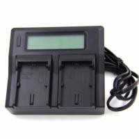 ราคา ที่ชาร์จแบตเตอรี่กล้อง Dual-Double-Digital-LCD-Fast-Quick-Charger-for-Canon-LP-E8-battery-LC-E8 C-760D (894309216)