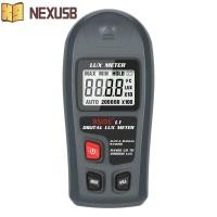 ราคา NEXUSBEAM Lux Meter, 0-200000 Lux Enciromental Tester illuminometer, Pocket LCD Digital เครื่องวัดแสงความแม่นยําสูง Lux/FC วัดเซนเซอร์เครื่องทดสอบ (54660466956)
