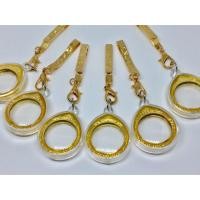 ราคา ชุดกรอบ ตลับใส่เหรียญครุฑ 1 บาท ปี 2517 พร้อมแหนบก้ามปูสีทอง (5137563779)