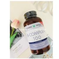 ราคา Vitamin World ,Vitamin B Complex B-100. ,200 rapid release capsules (6524057493)