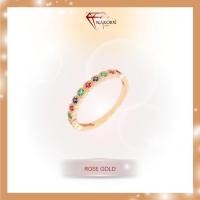 ราคา นคร เจมส์ แหวนพลอยแท้ ทองคำแท้18K(ทอง75%) ฝังพลอยแท้ธรรมชาติ ขายได้ จำนำได้ พร้อมใบรับประกันสินค้า (53610955980)