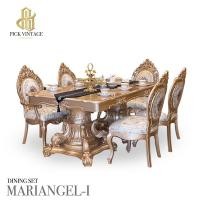 ราคา MARIANGEL-I DINING SET : ชุดโต๊ะอาหารสไตล์หลุยส์ 8ที่นั่ง Champange Gold Series รุ่น มาเรียนเกล-1 (21404458642)