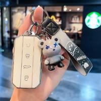 ราคา เคสกุญแจ Jaecoo 5 ev พวงกุญแจ พวงกุญแจรถยนต์น่ารัก ป้องกันรอยขีดข่วน กระเป๋าใส่กุญแจรถ ปลอกกุญแจรถยนต์ ของแต่งรถชินจัง (48308521992)