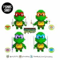 ราคา Lego nanoblocks Teenage Mutant Ninja Turtle Size M Set เลโก้นาโนนินจาเต่า 4 ตัว (505919279)