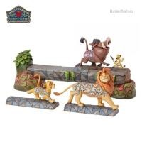 ราคา (พร้อมส่ง มือ 1 กล่องไม่กริบ) Jim Shore Disney Lion King “Carefree Camaraderie” ดิสนีย์ ไลออนคิง จิม ชอร์ ฟิกเกอร์ (52701995518)