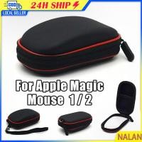 ราคา เคสเมาส์ เคสแข็งกระเป๋าจัดเก็บเม้าส์ magic mouse 1/2 หนังPU กันกระแทก จัดส่งรวดเร็ว (24772683803)