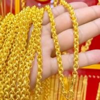 ราคา สร้อยคอทอง เหมือนแท้ น้ำหนัก2,5บาท ยาว24,26นิ้ว เครื่องประดับ ทองชุบ (27955542699)