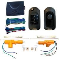 ราคา ez_auto ชุดเซ็นทรัลล็อครถยนต์พร้อมกุญแจรีโมท2ตัว 24V สำหรับรถยนต์ 2 ประตู ครบชุดพร้อมติดตั้ง พร้อมส่งในไทย (25711532314)