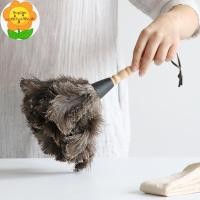 ราคา Toplan Feather Duster ด้ามไม้ Duster Anti-static Dust Removal Dusters นกกระจอกเทศแปรงขนสัตว์ขนสัตว์สําหรับเครื่องมือทําความสะอาดบ้าน TH (56356551448)