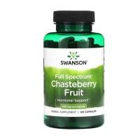 ราคา [ เชสต์เบอร์รี่ ] Swanson, Full Spectrum Chasteberry Fruit (400 mg) x 120 แคปซูล (Capsules) (56310231482)