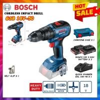 ราคา Bosch GSB 18V-50 GSB18V-50 18V สว่านกระแทกไร้สายไร้แปรงถ่าน (56403754422)
