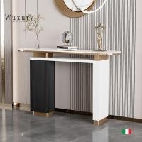 ราคา Wuxury Furniture โต๊ะคอนโซล Modern Luxury ท๊อปหินอ่อน ของแต่งบ้าน โต๊ะหินอ่อน ส่งฟรี (20454992498)
