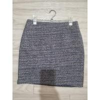 ราคา ESPRITกระโปรงผ้าทอลายนูนโทนสีเทาดำไซส์(4)เอว29-30สะโพก36ยาว17(งานมือสอง) (23761321573)
