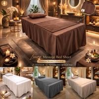ราคา ผ้าปูเตียงสปา เตียงนวดน้ำมัน แบบมีระบาย (23020948568)
