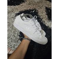 ราคา Adidas สีขาวล้วน ไซร้ 44/28 มือสองของแท้ (44561281110)