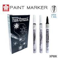 ราคา Sakura ปากกาเพ้นท์ ปากกามาร์คเกอร์ Sakura Pen Touch หมึกสีขาว ขนาด 1.0 มม. XPMK-42300 (23310396044)