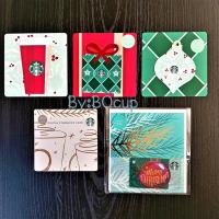 ราคา การ์ดสตาร์บัคส์ อเมริกา เซตคริสต์มาส 2018 (5 ใบ) XMAS Starbucks USA Cards Sets (17556986217)