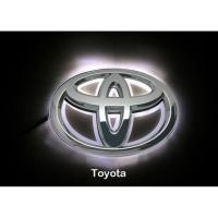 ราคา LOGO LED TOYOTA WHITE แม่เหล็กโลโก้รถยนต์ โตโยต้า มีไฟ-สีขาว (1653) (2087517750)